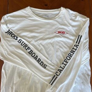 Mens Size M Jack’s Surfboards long sleeve t-shirt